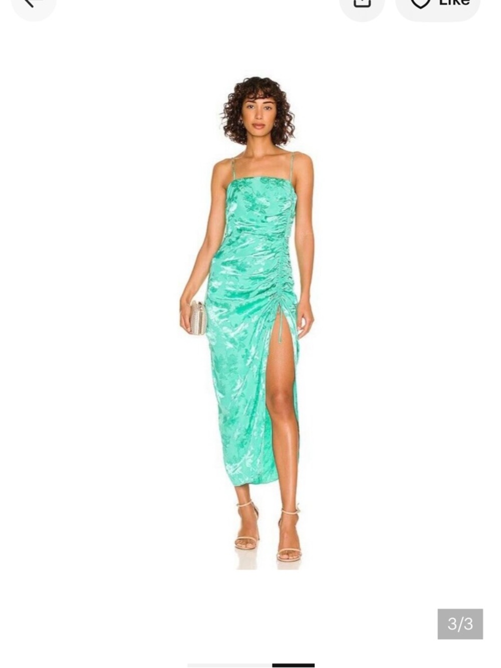 Saylor Gardenia Dressin Seafoam